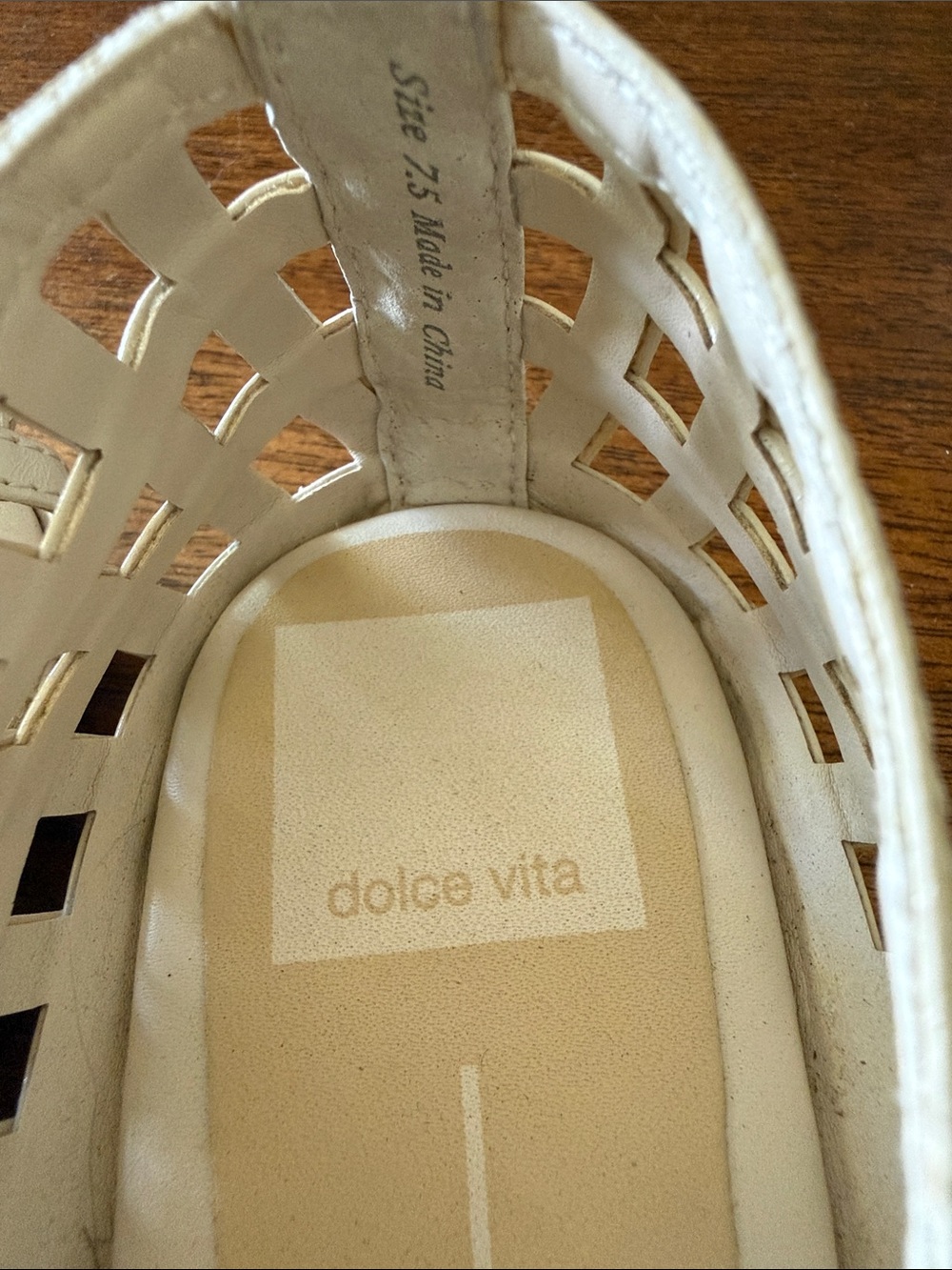 Dolce Vita RAINS - Ankle strap ballet pumps - ivory - Picture 9 of 9